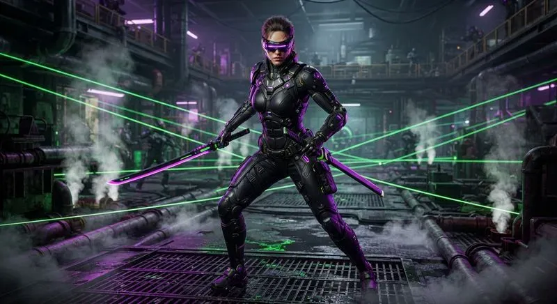 Female Warrior Fighting Games