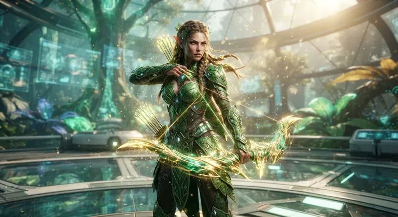 Female Warrior Fighting Games
