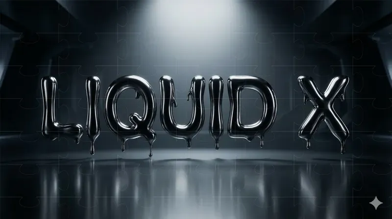 Liquid Chrome Metal Text Generator