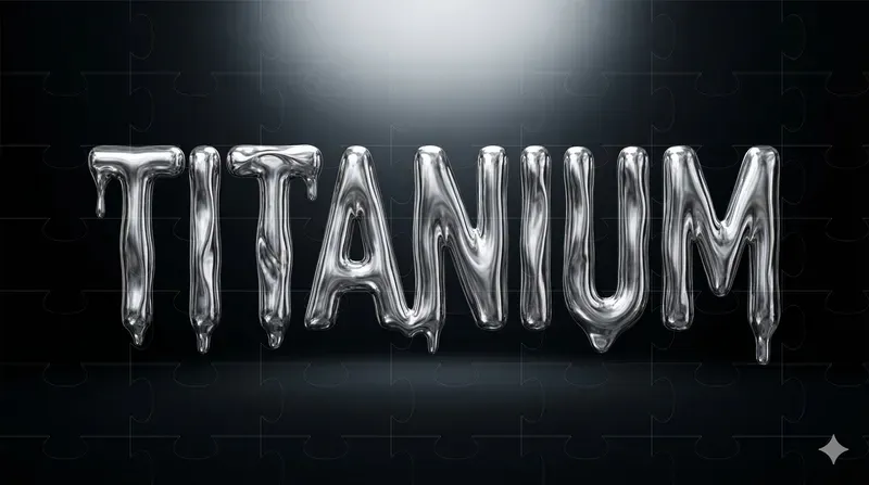 Liquid Chrome Metal Text Generator