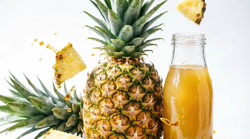 Dynamic Fruit Juice Splash Photography