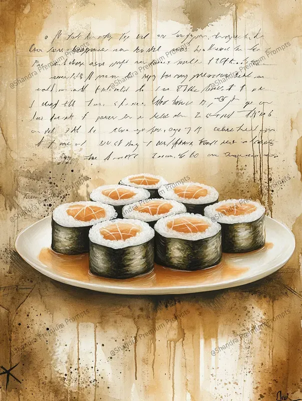 Food Junk Journal Digital Papers