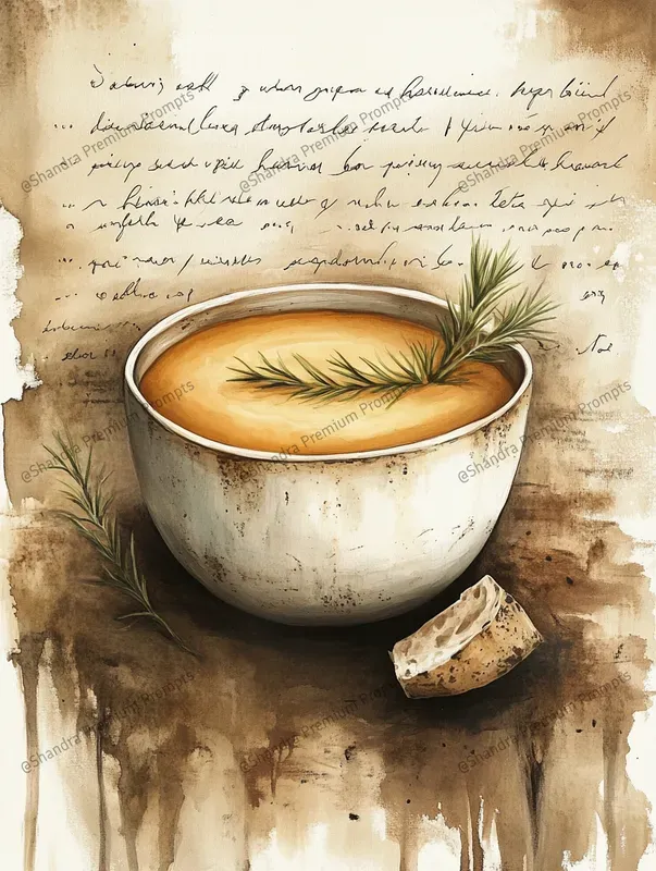 Food Junk Journal Digital Papers