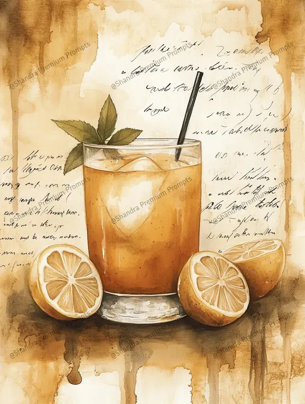 Food Junk Journal Digital Papers