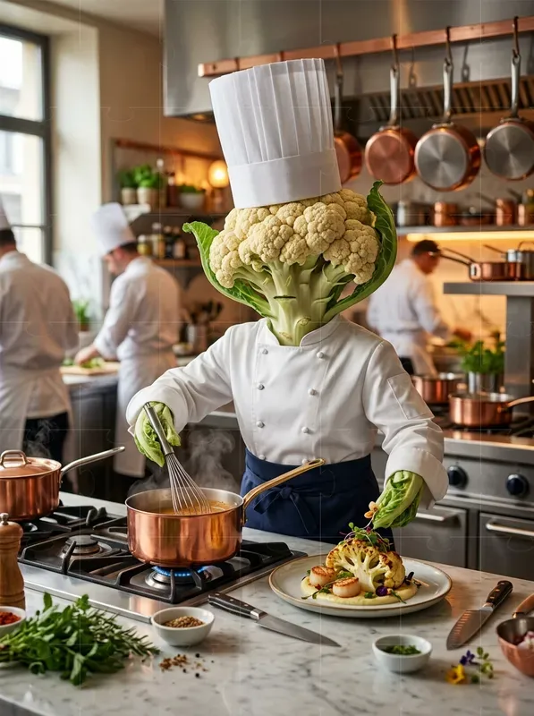 Photorealistic Vegetable Characters