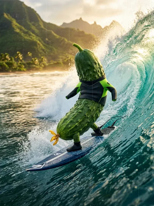 Photorealistic Vegetable Characters