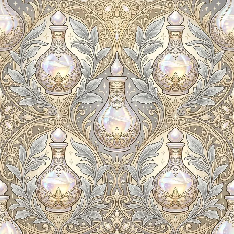 Art Nouveau Mystical Potion Patterns