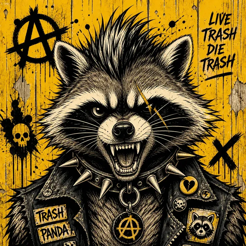 Urban Punk Mascot Poster Packs