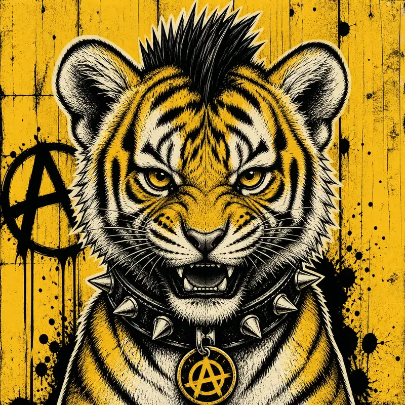 Urban Punk Mascot Poster Packs