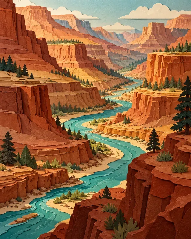 Kinetic Paper Worlds