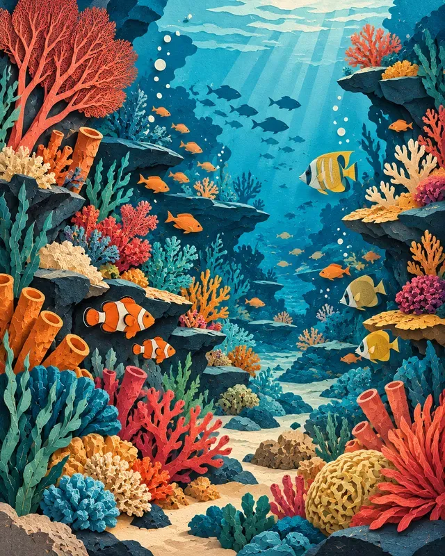 Kinetic Paper Worlds