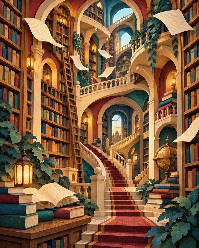 Kinetic Paper Worlds