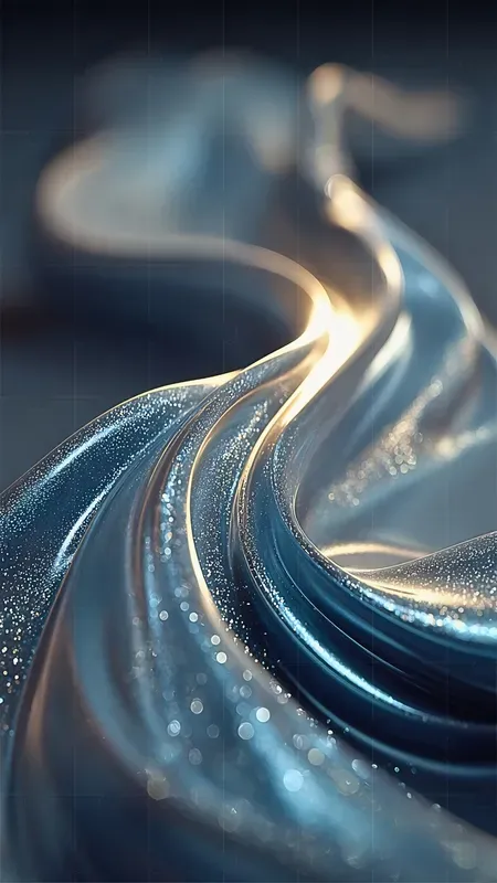 Chrome Abstract Aesthetics