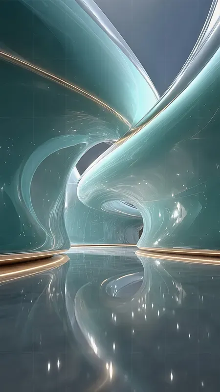 Chrome Abstract Aesthetics