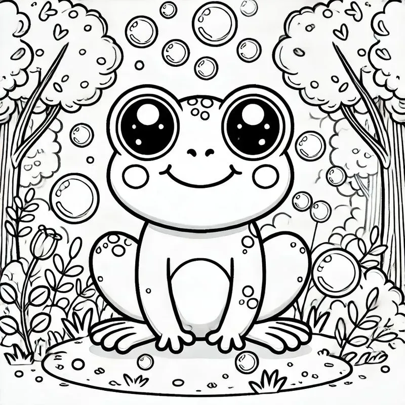 Coloring Joy With Adorable Animals