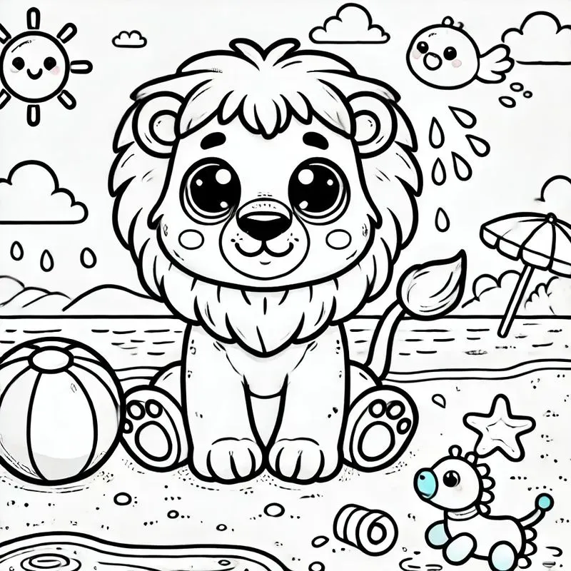 Coloring Joy With Adorable Animals