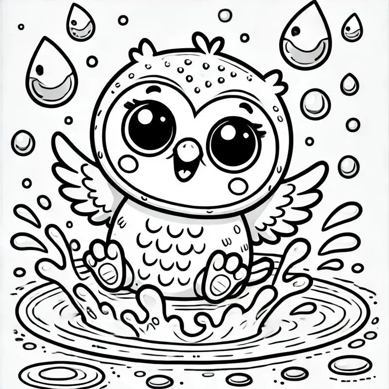 Coloring Joy With Adorable Animals