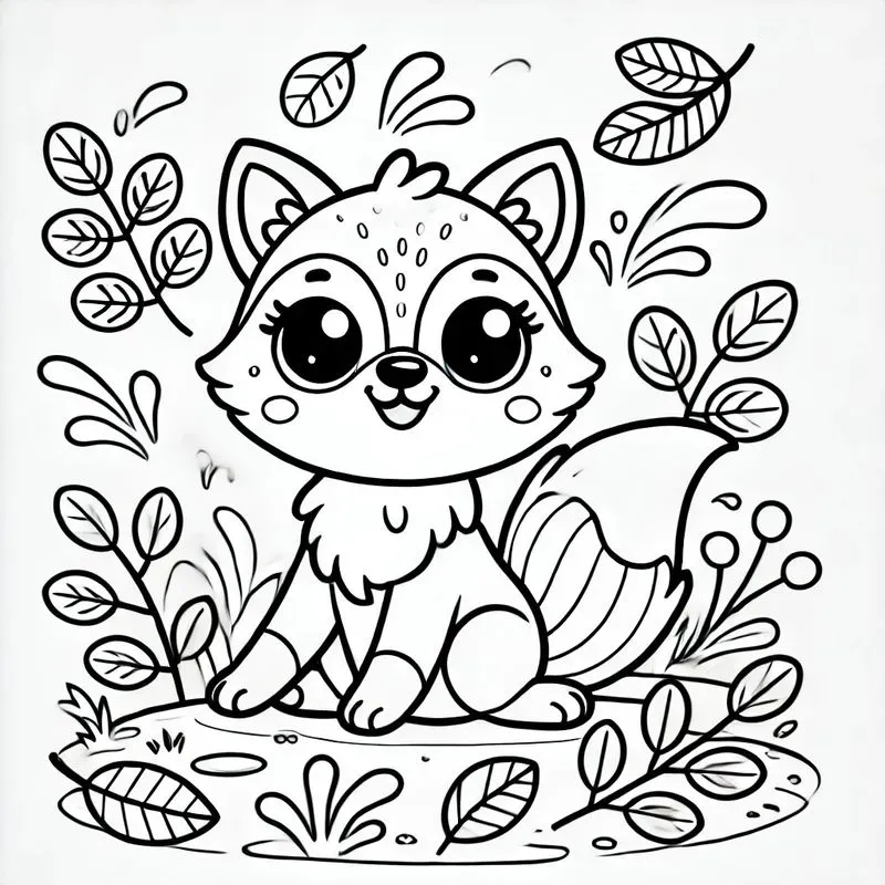 Coloring Joy With Adorable Animals