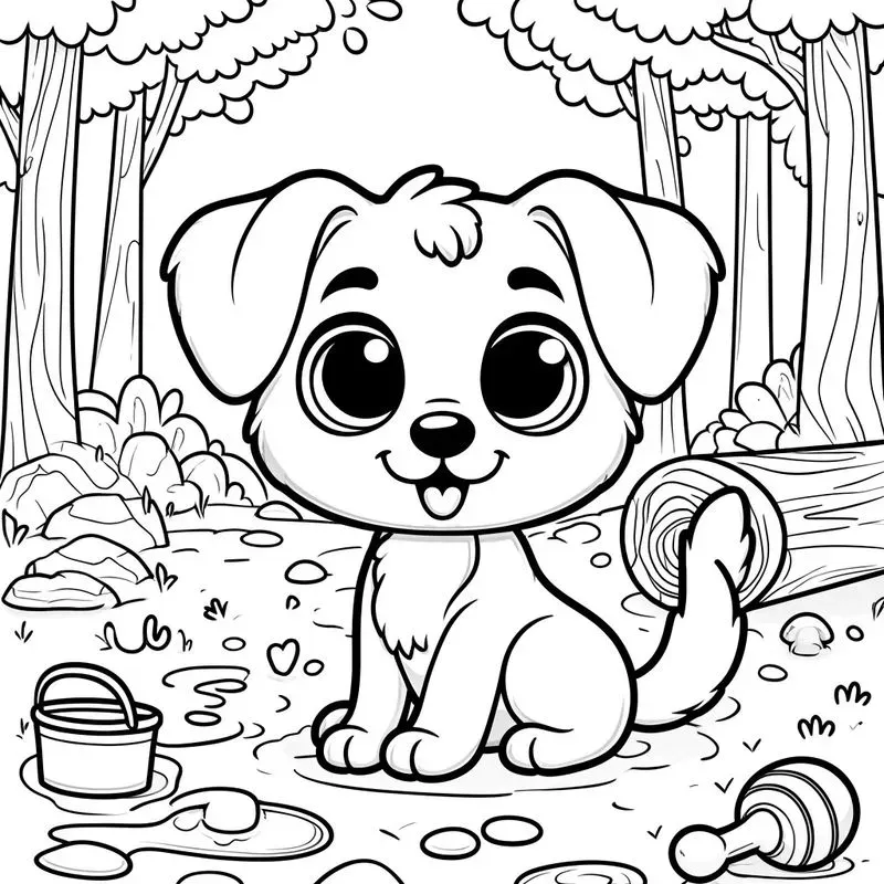 Coloring Joy With Adorable Animals