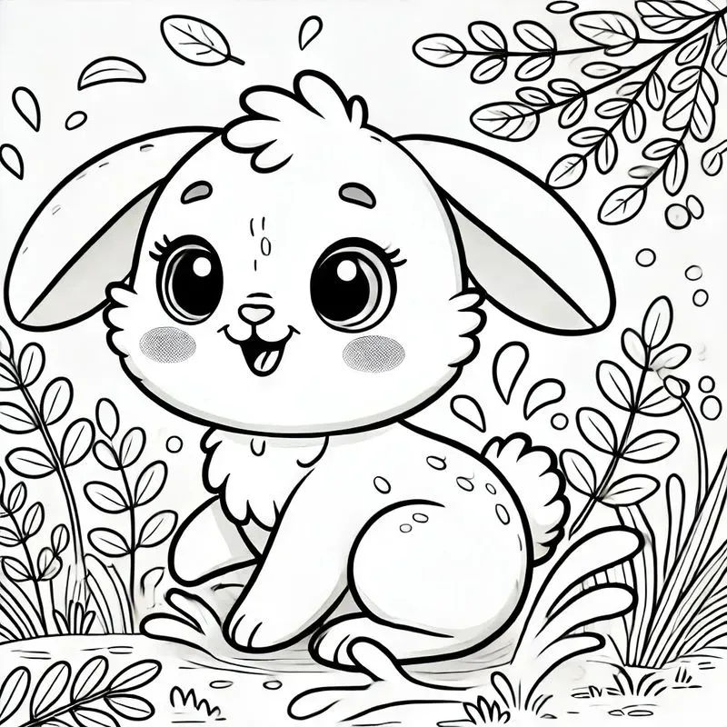 Coloring Joy With Adorable Animals