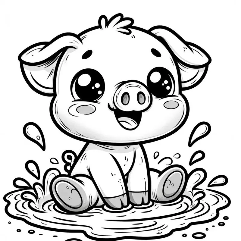 Coloring Joy With Adorable Animals