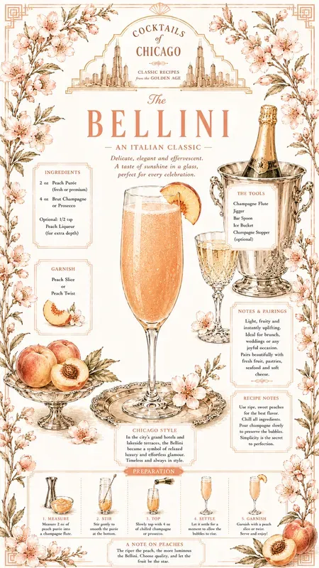 Chicago Cocktail Recipe Book Infographics