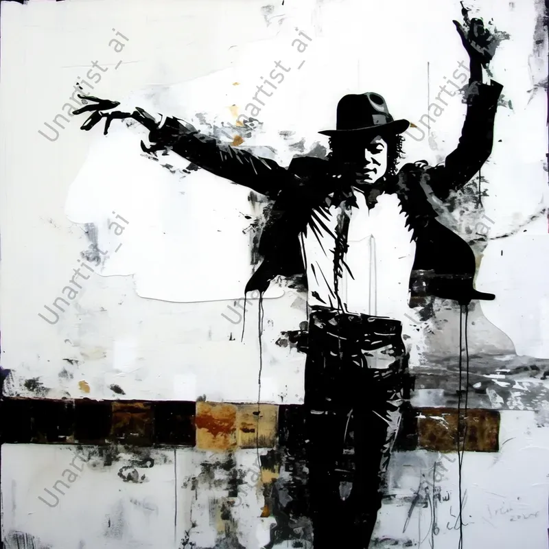 Urban Stencil Portraits Art