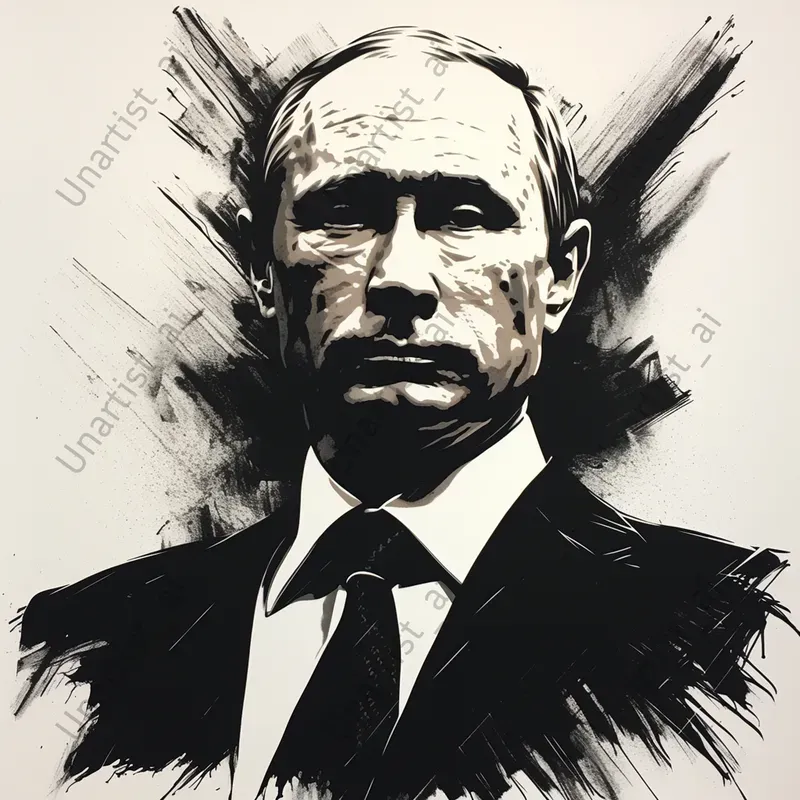 Urban Stencil Portraits Art