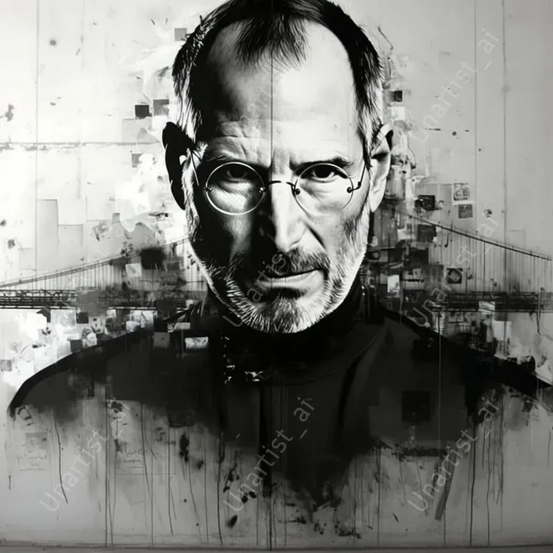 Urban Stencil Portraits Art