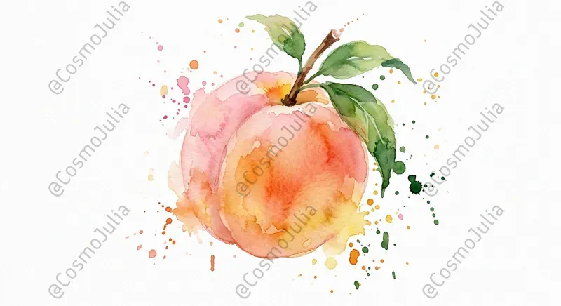 Fine Art Watercolor Food Clipart