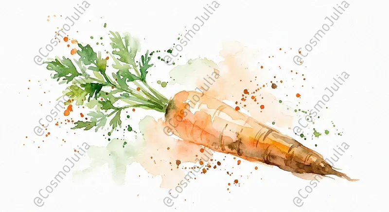 Fine Art Watercolor Food Clipart