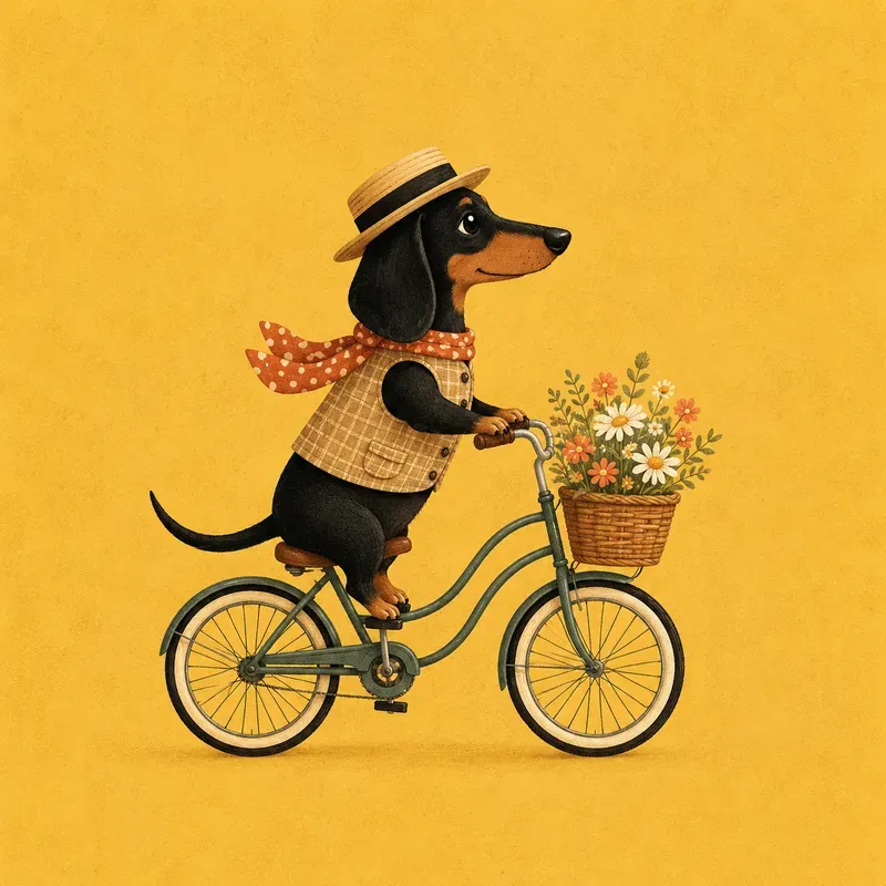 Minimal Whimsical Characters