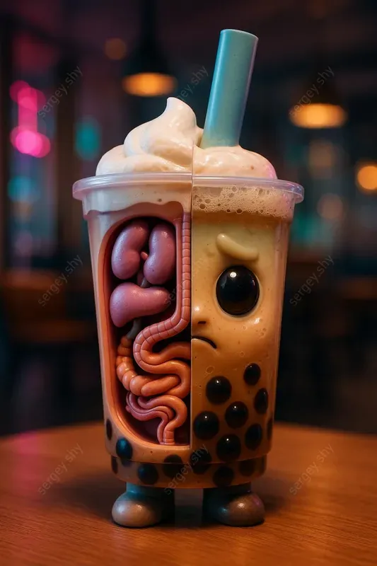 Split Anatomy Food Toy Templates