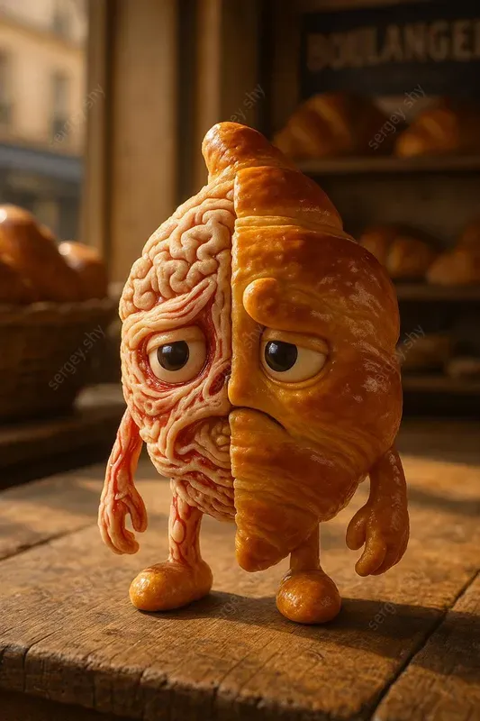 Split Anatomy Food Toy Templates