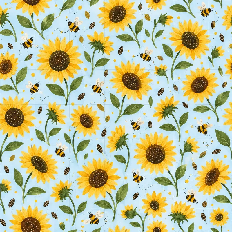 Seamless Minimalist Scandinavian Patterns