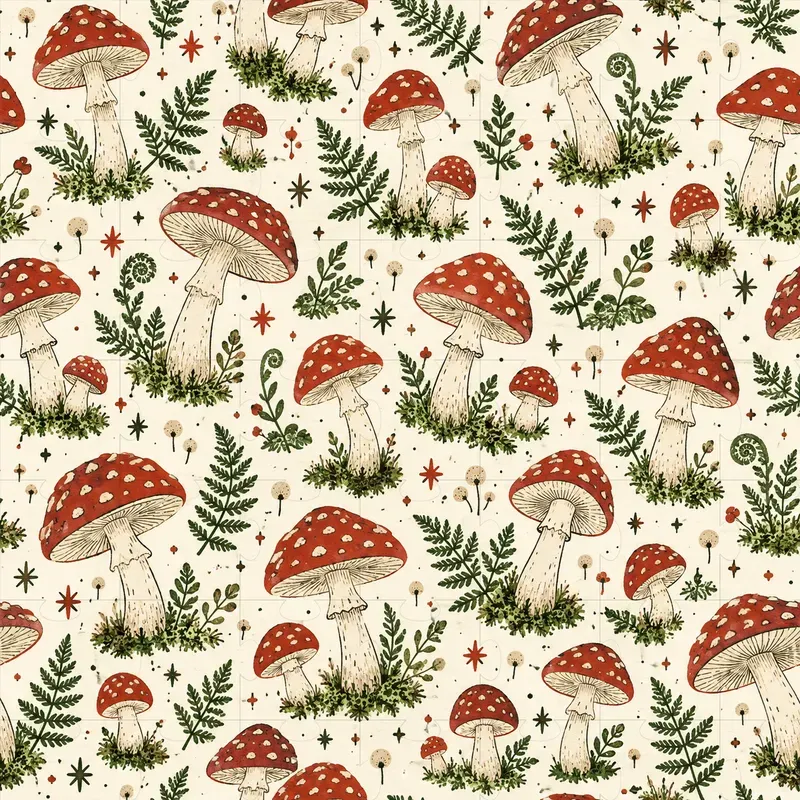 Seamless Minimalist Scandinavian Patterns