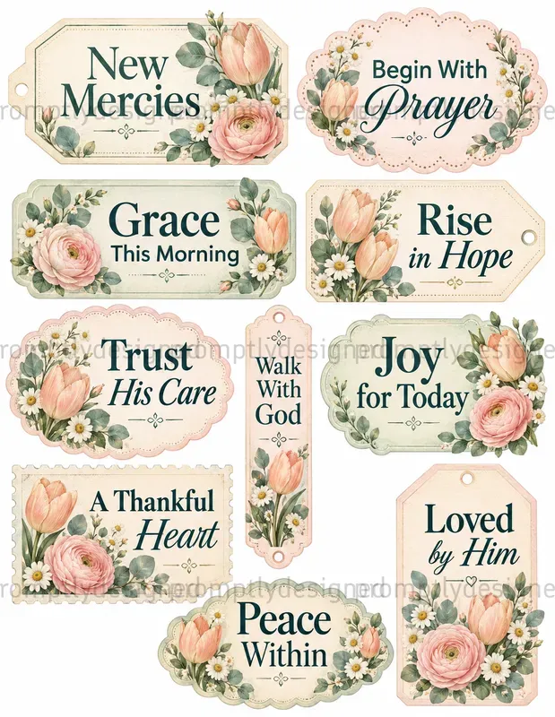 Faith Word Scraps