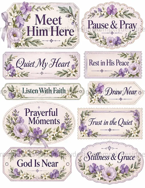 Faith Word Scraps