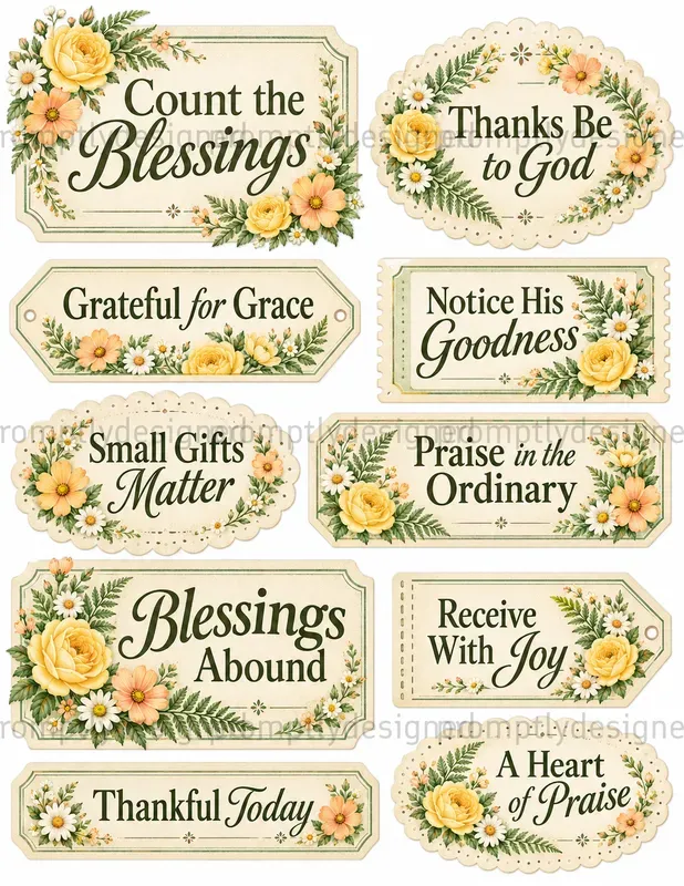 Faith Word Scraps