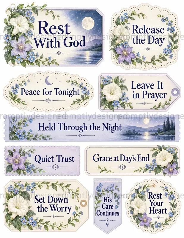 Faith Word Scraps
