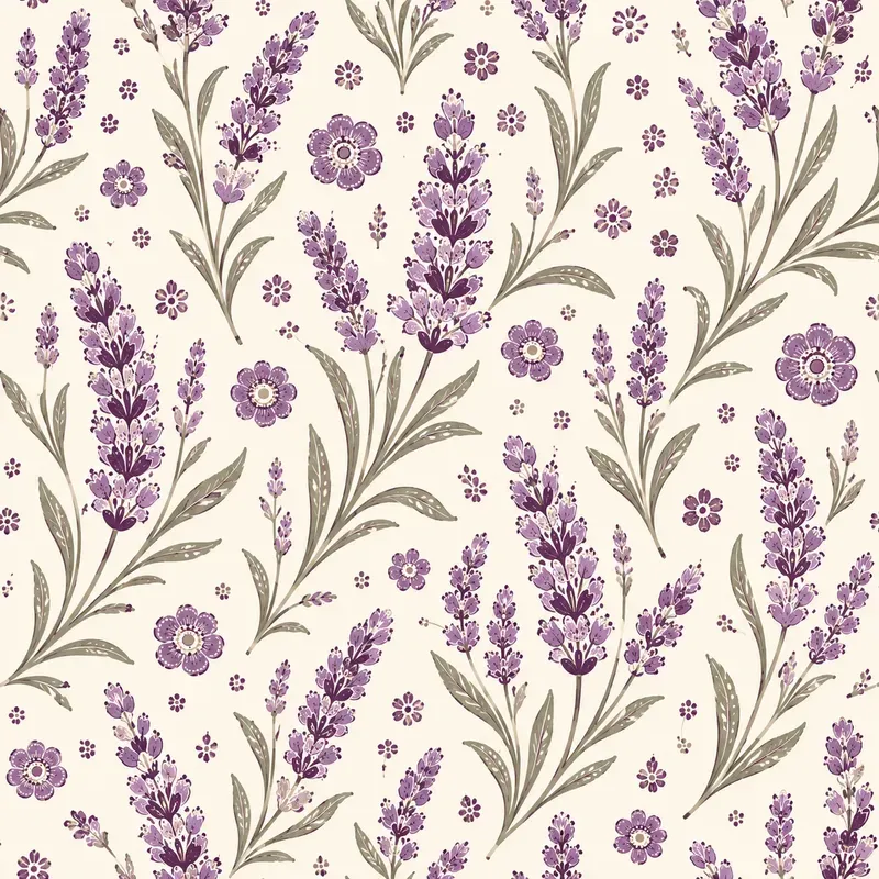 Retro Floral Seamless Patterns