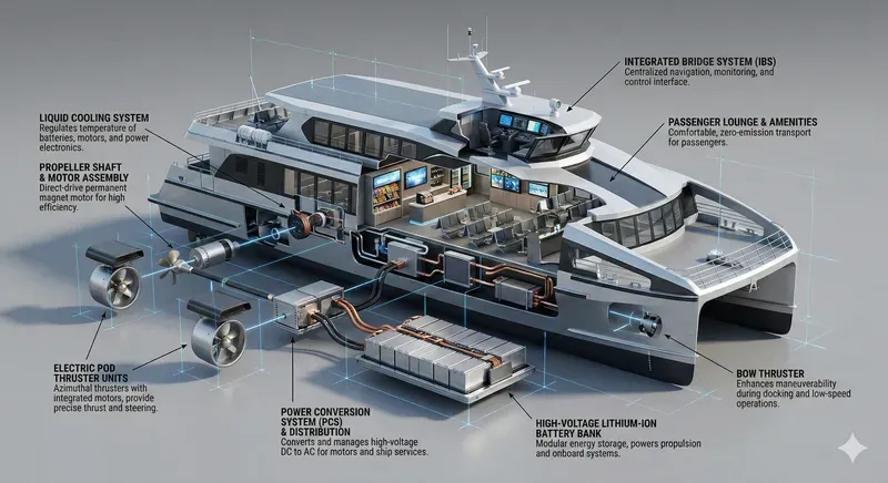 Exploded Tech Vehicle Infographic Pros