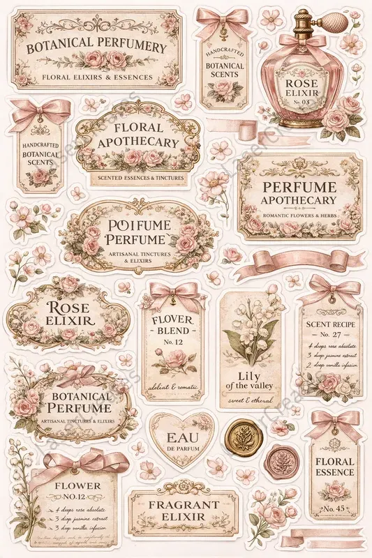 Botanical Apothecary Sheets