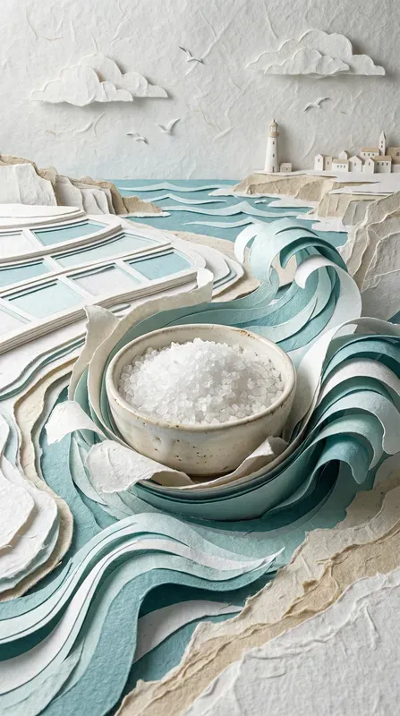 Organic Gastronomy Papercraft Stages