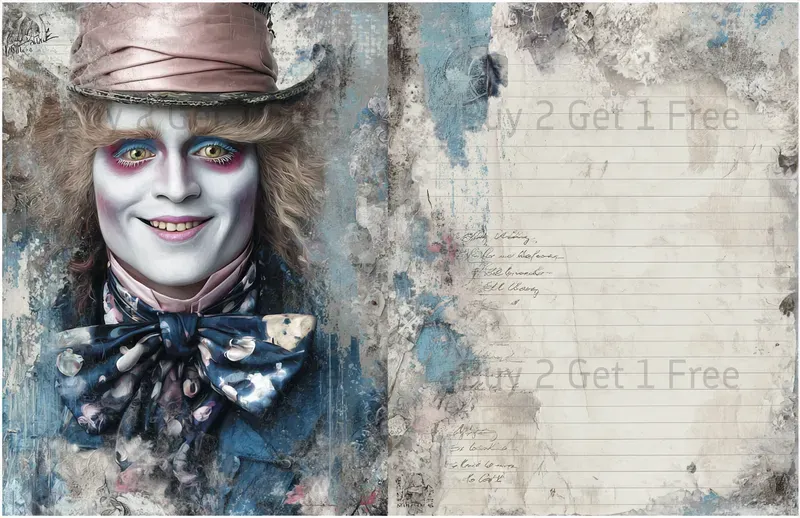 Alice In Gothic World Double Pages