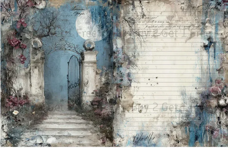 Alice In Gothic World Double Pages