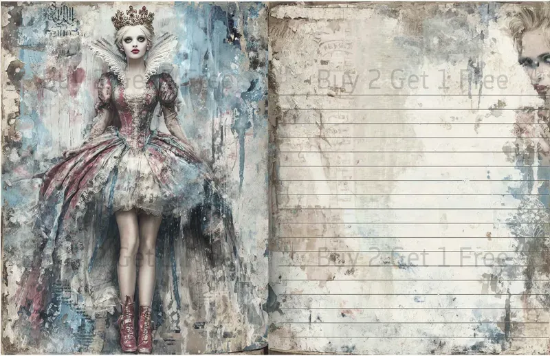 Alice In Gothic World Double Pages