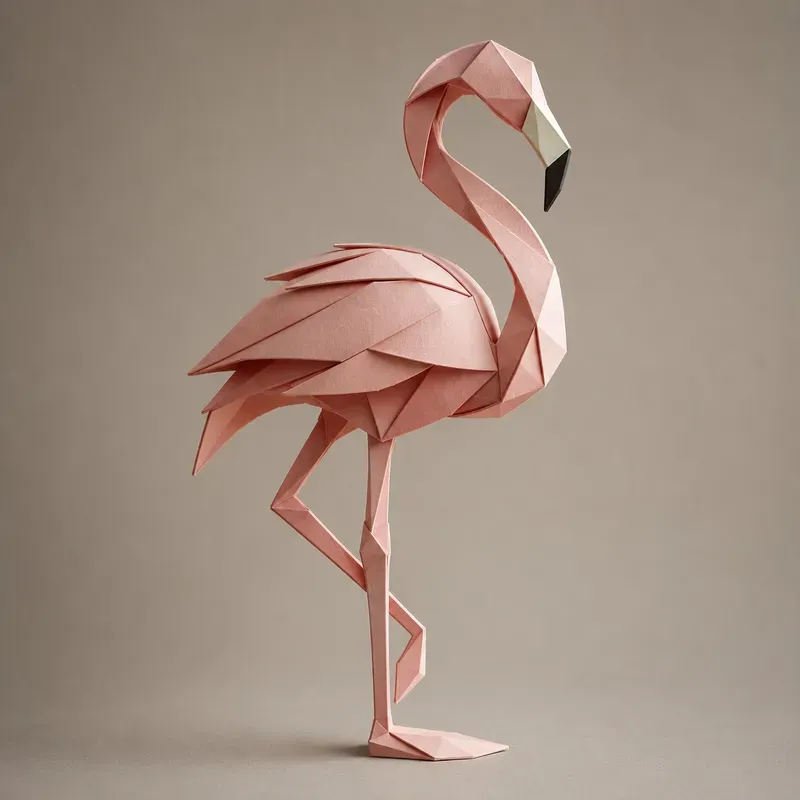 Minimalist Paper Animal Sculptures