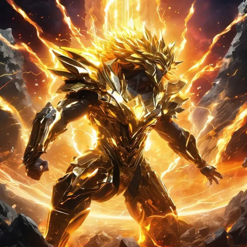 Anime Energy Battle Aura Generator
