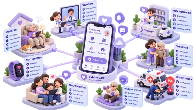 3D Softclay Telemedicine Flow Diagrams